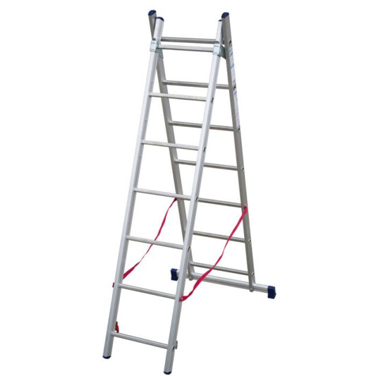 Escalera transformable doble