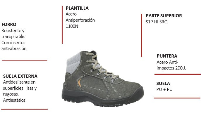 Bota super Brega S1P