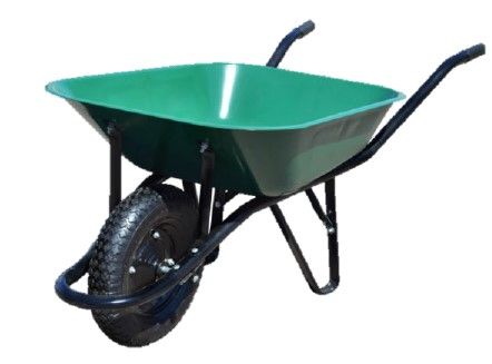 Carretilla de jardín 90 litros rueda pneumática